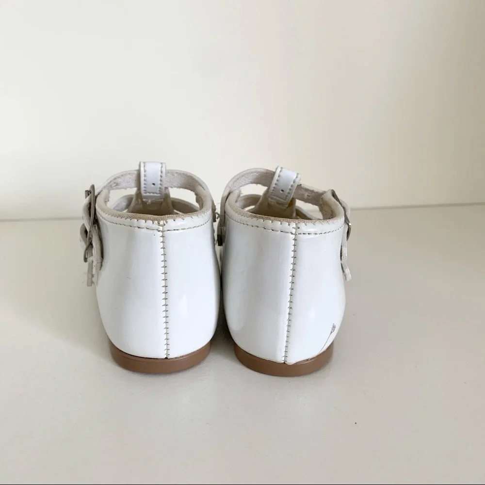 90s Vintage Patent baby shoes
